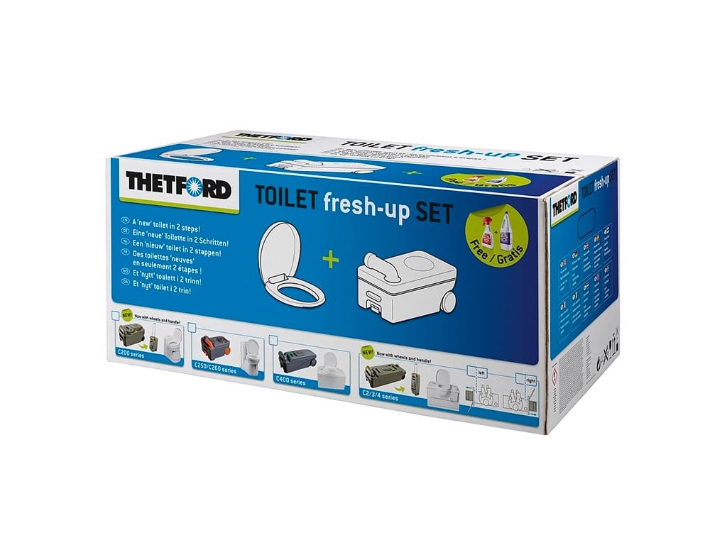 Thetford toilet fresh-up set